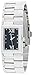 Casio Women's LTP1316D-1A Silver Stainless-Steel Quartz Watch with Black Dial