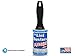 USA Made Pet Hair Lint Roller Refill Sticky Adhesive Remover 215 Sheet Large Roll Value Pack with Bonus Travel Roller for Clothes Furniture by IHI