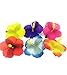 Sc0nni 72 Pack Hibiscus Flowers for Tabletop Decoration Party Favor Party Decoration Confetti Party Favors