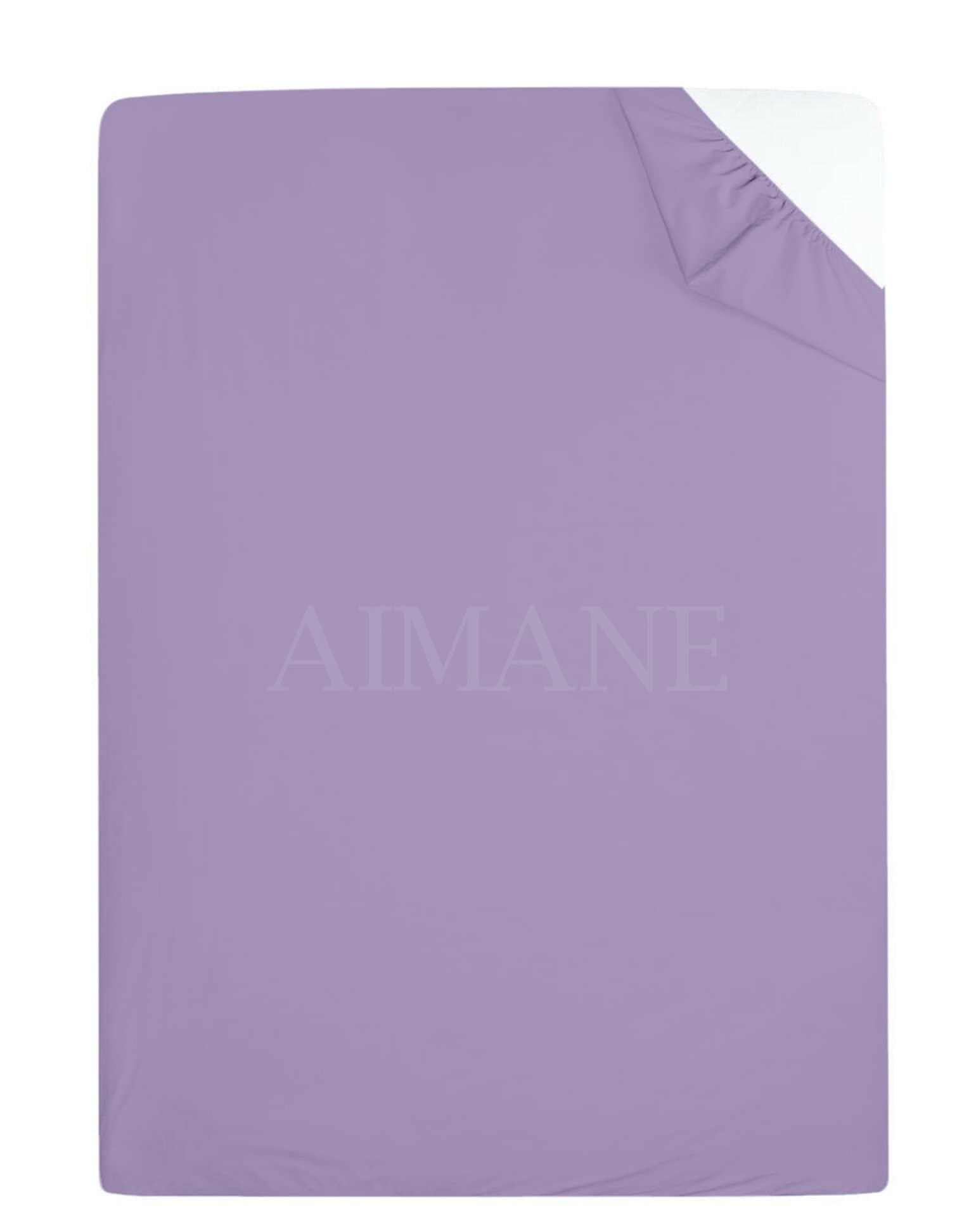 Percale Easy Care Polycotton Bunk Bed Fitted Sheet 2ft 6" (76cmx190cm) Perfect for Camp Kids Bunk Beds/RVs/Guest Beds/Caravan Campervan/Small Single Bed (Lilac)