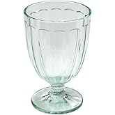 Abode Homewares Panel Premium Acrylic Drinkware Indoor/Outdoor, Goblet, Clear, 14.3oz, Set of 6