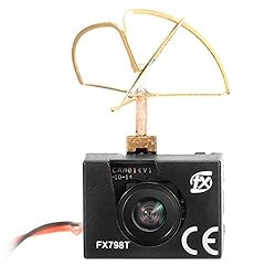 See Sherosa FX798T FPV Micro AIO Camera 600TVL 40CH Transmitter with Clover Antenna for FPV Drone like Blade Inductrix etc Details
