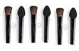 3 Packages Mary Kay Eye Applicators Sponge Tip Mineral Eye Color Shadow & Blending Brush for Black Magnetic Compact