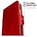 Dreem iPhone 6/6s Plus Wallet Case with Detachable SlimCase, Fibonacci Luxury Series, Vegan Leather, RFID Protection, 2-Way Stand, Gift Box - Red