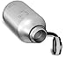 Swig Savvy Vacuum Insulated Stainless Steel Double Wall Wide Mouth Sports Water Bottle with Storage Sleeve, 64 Ounces, Silver