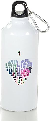 Kakakaoo One Love Vogue Portable Travel Aluminum Mugs White