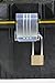 Brinks 161-42001 1-9/16-Inch 40mm Solid Brass Padlock with 2.5-Inch Shackle, 1-Pack