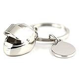 Maycom Creative Motorcycle Bicycle Movable Sunshade Helmet Key Chain Ring Keychain Keyring Keyfob 86044