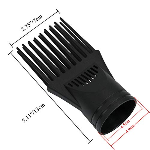 Hair Dryer Diffuser/Blow Cover Comb Attachment Nozzle fit for Hair Styling Tools Barber Hairstyling Accessories (2)