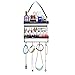 Black Metal Scrollwork 2 Tier Earring/Necklace/Bracelet/Cosmetics Hanging Organizer Shelf Rack
