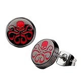 Marvel Avengers Hydra Logo Stud Earrings