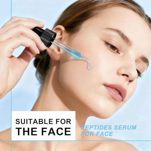 YOOJ® GHK‑Cu Copper Peptide Face Serum, Anti‑Aging Hydrating Repair Serum, Skin Barrier Repair & Lightweight Moisturizer for Daily Skincare, 30ml