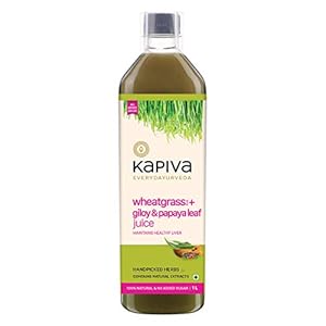 Kapiva 100 Natural Wheatgrass Punarnava Juice No Added Sugar 1l