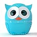 Kikkerland Owlet Kitchen Timers - Green, Red, Yellow and Blue (Blue)