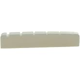 KAISH 43x6 Flat Base Cattle Bone Guitar Nut Real Pure Bone Nut for Les Paul LP Guitars
