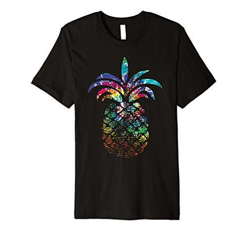 New Year Resolution Goals Back to School T-ShirtsCrazy Colorful Cool Pineapple Tropical T-Shirt Dress Fancy Premium T-Shirt