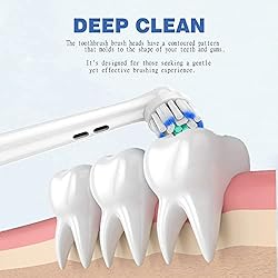Replacement Toothbrush Heads Compatible with Oral B