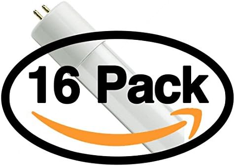 (16 Pack) F32T8 LED 32 Watt 32W Fluorescent Tube Light Bulb Retrofit LED Replacement 4Ft 48" T8 Plug &amp; Play Replaces F32T8/CW (Non Dimmable Electronic Ballasts Only)