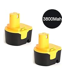 Murllen - Batería de repuesto para Ryobi 1400652 1400670 1400652B CTH1202 HP1201M TDS4000 CTH1201 FL1200 HP1201MK2 TF1100 R10510 (12 V, 3800 mAh)