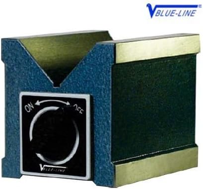 Magnetic Clamping Vee Block 70x55x75mm, adhesion 50 KG, for ø 6-30 mm, flat basement finely ground, in a paper box