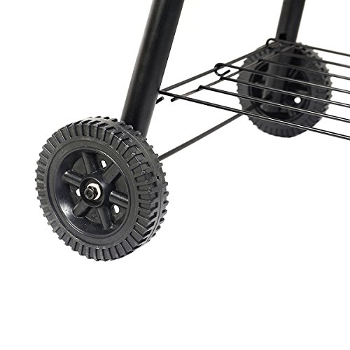 Giantex Outdoor BBQ Grill Charcoal Barbecue Pit Patio Backyard Meat Cooker Smoker