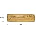Totally Bamboo Del Mar Extra Large Charcuterie Board and Cheese Serving Platter, 30