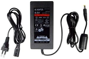 OSTENT EU Slim AC Adapter Charger Power Cable Cord Supply Compatible for Sony PS2 70000 Console