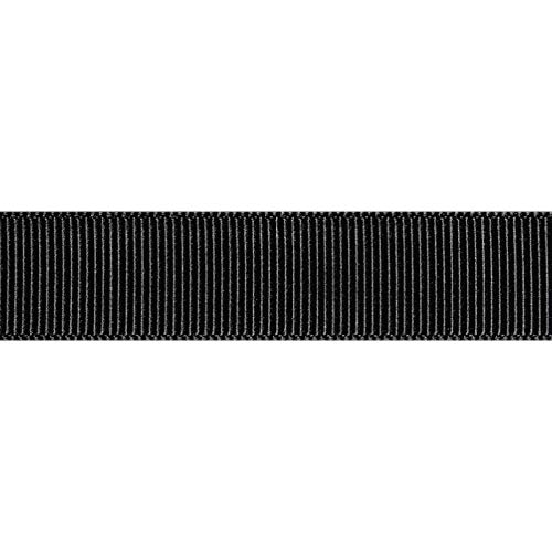 Prym Grosgrain Ribbon 38mm Black, 100% polyester, 38 mm