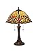 Chloe Lighting CH33389VR16-TL2  Bertram Tiffany-Style Victorian 2 Light Table Lamp 18-Inch Shade