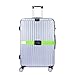 Hibate TSA Approved Lock Travel Luggage Straps Suitcase Belt - Green, Pack of 2