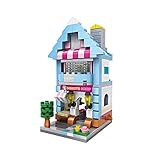 LOZ Building Block Dessert Shop Mini Handmade Kit,Construction Toy Birthday Gift Kid Adult（Dessert Shop）
