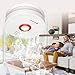 SITERLINK Smoke Detectors Battery Operated, Smoke Alarm with Test-Silence Button, Photoelectric Sensor Fire Alarms Smoke Detectors with LED Lights, UL Listed Fire Alarm for House, GS528A, 4 Packs
