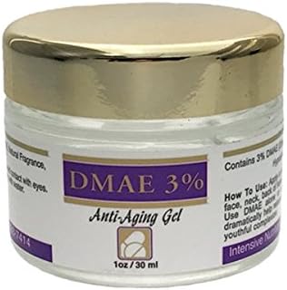 DMAE Anti-Aging Skin Care Gel 3% 1oz Jar