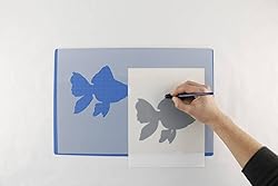 12 Sheets | 7.5 mil Mylar | 12 x 12 inch | Blank