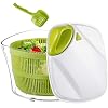 Focovida slacentrifuge 5L met deksel en pastatang, design patent Grote sladroger inclusief slakom voor serveren & zeef…