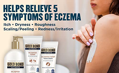 GOLD BOND MEDICATED ECZEMA RELIEF SKIN PROTECTANT LOTION, 14 OZ LOTION WITH 2% COLLOIDAL OATMEAL