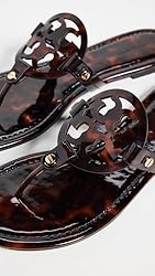 Tory Burch Women's Miller Sandals, Tortoise