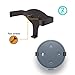 PDTXCLS Wall Mount Stand Holder for Echo Dot, ALLICAVER Metal Made Sturdy Hanger for Amazon Echo Dot 2nd Generation (Metal 2-Pack)