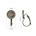 Beadthoven 10pcs Antique Bronze Earrings Making Supplies Brass Lever Back Hoop Bezel Earring Components for DIY Dome Cabochons Earrings with 12mm Round Tray