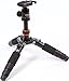Rollei Fotopro M4-Mini Aluminium Tripod with Ball Head and Tripod Bag Black