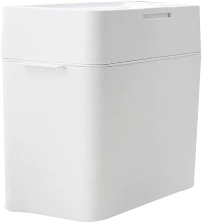 CHUTD Bote de Basura Delgado de Doble Compartimento, Cubo de Basura