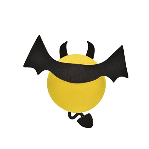 JiaUfmi Automobile Car Antenna Topper Eva Decorative Topper Balls, Devil Yellow - Thumbnail 5