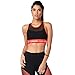 Zumba Women's Crossback Sports Bra with High Impact Support