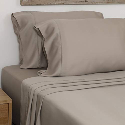 Olive + Crate Tencel Sheets Set, Moisture Wicking Sheets, Cooling Sheets for Night Sweats