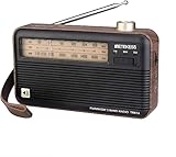 Retekess TR614 Retro Radio AM FM, Portable Radios