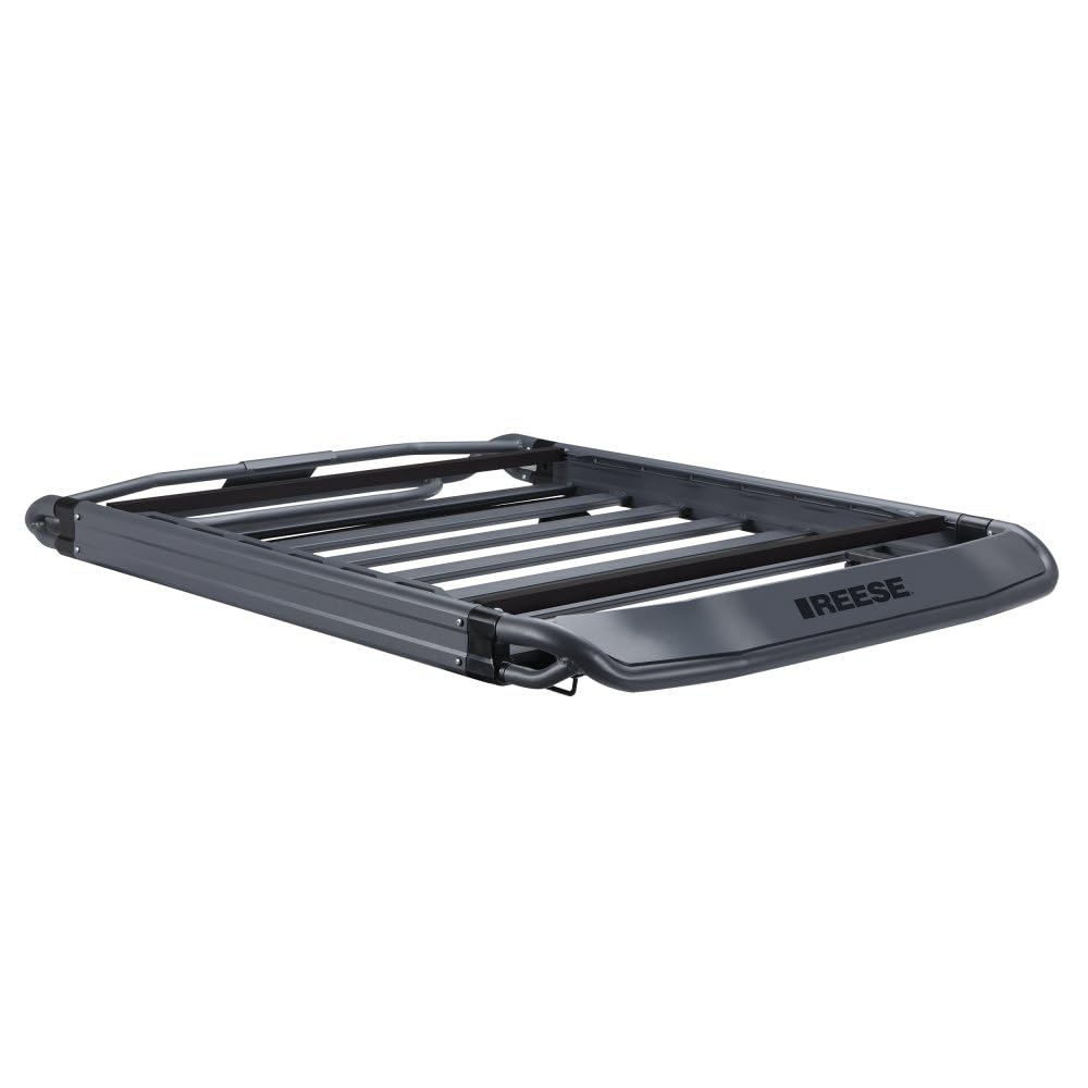 Photo 1 of Reese 1399500 Atlas Rooftop Cargo Basket, 44 Inch x 38 Inch, 160 lbs. Capacity, Aluminum