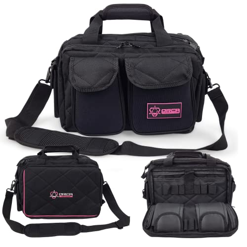 Ladies Gun Range Bag ORCA TACTICAL Gun Range Bag For Women Pistol