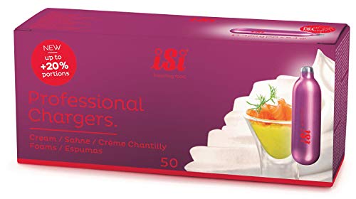 iSi North America 074599 whipped cream chargers, Professional 50-Pack