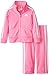 adidas baby girls Event Tricot Jacket infant and toddler pants clothing sets, Sugar Plum, 3T US