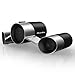 Bluedio US (UFO) Wireless Bluetooth Satellite Speaker System with Mic, 10W Output Power from 3 Drivers (Black and Silver)